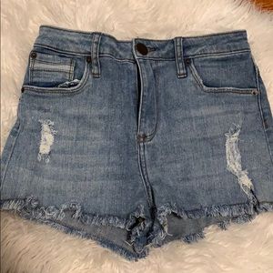 STS Blue Denim Shorts, size 24